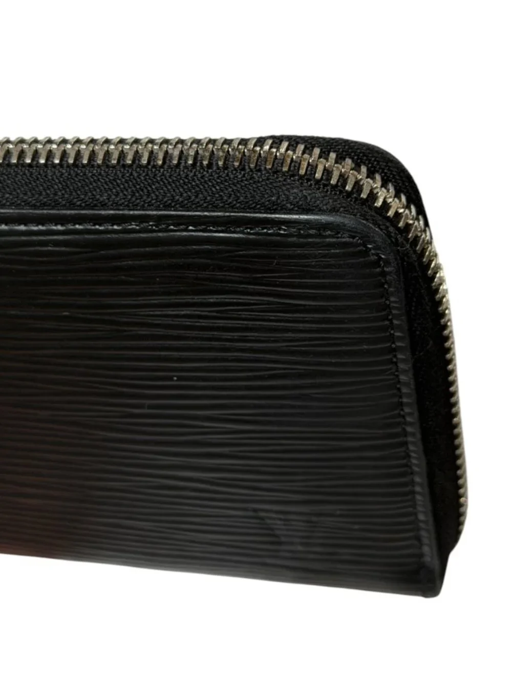 Louis Vuitton 2015 France Black Epi Leather Zippy Wallet